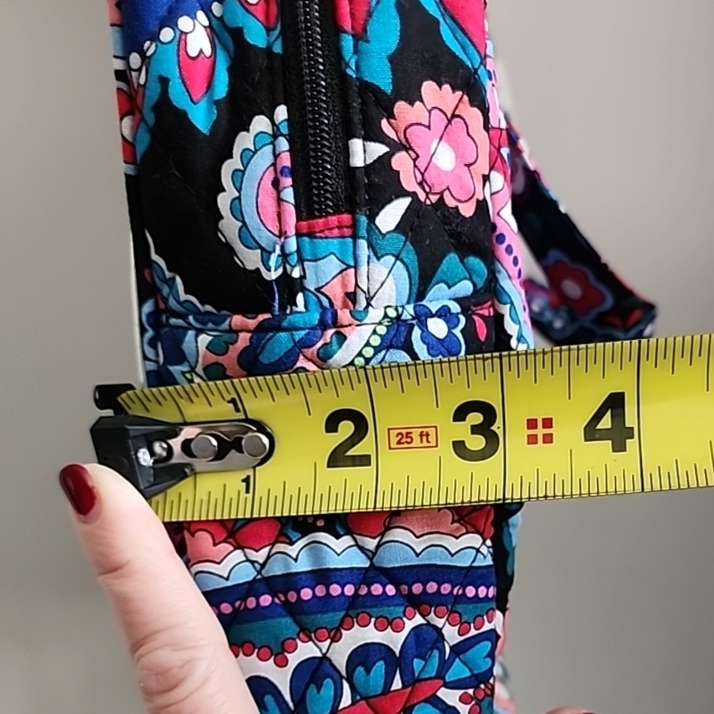 Vera Bradley Grand Hanging Organizer Haymarket Paisley Travel Toiletry Bag NWT - Picture 8 of 10